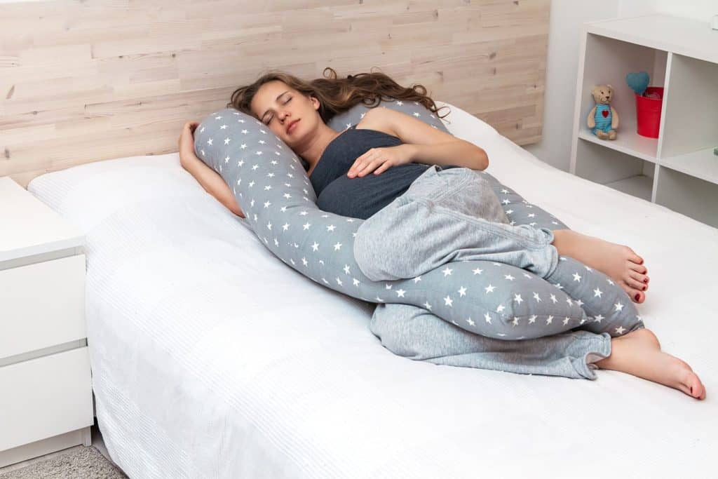 Lekker slapen met een zwangerschapskussen