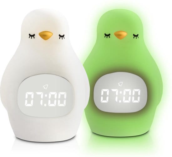 Luvion Kinderwekker met Nachtlamp: Een Must-Have voor Kinderen!